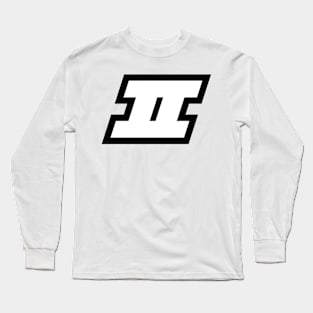 Gemini Black Outline Long Sleeve T-Shirt